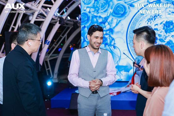 China — on stage & with partners