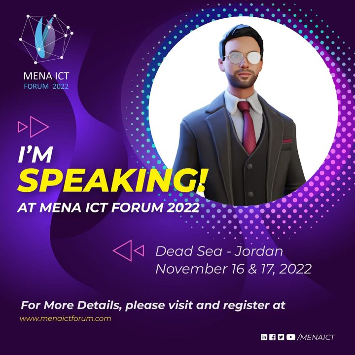 MENA ICT Forum 2022 — Dead Sea